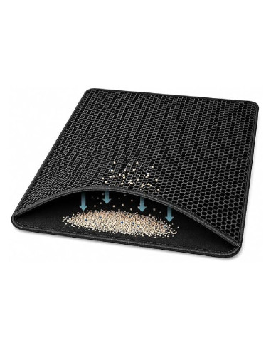 Tapis Litière Double couche En nid...
