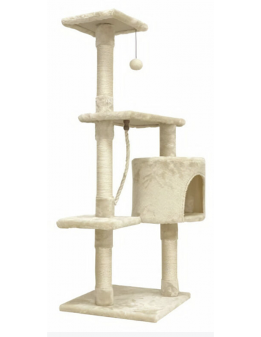 Arbre à chat beige 114cm